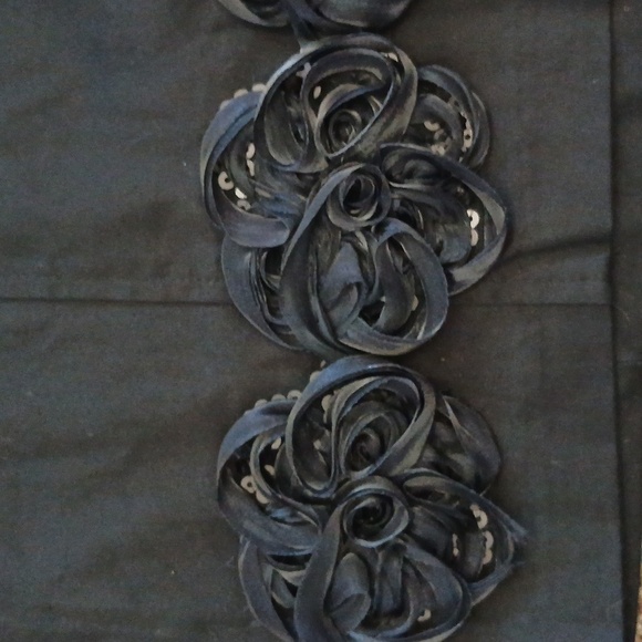 Event womens black floral cotton skirt size medium - Picture 3 of 13